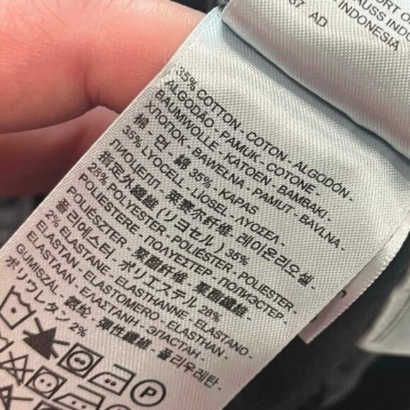 Levi's Skinny Legging Jeans High Rise Denim Cotton Blend Stretch Gray Size 27 - Picture 7 of 12